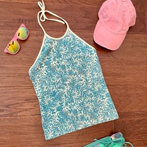 Hippie Chic Tie-Back Halter🧚‍♀️
